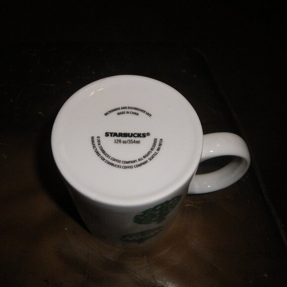 2016 Starbucks Coffee Christmas Holiday Ornaments 12 oz. Mug Cocoa - Picture 4 of 4